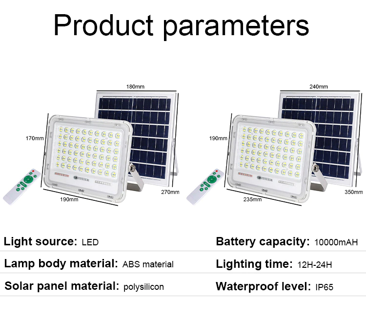 Focos solares LED