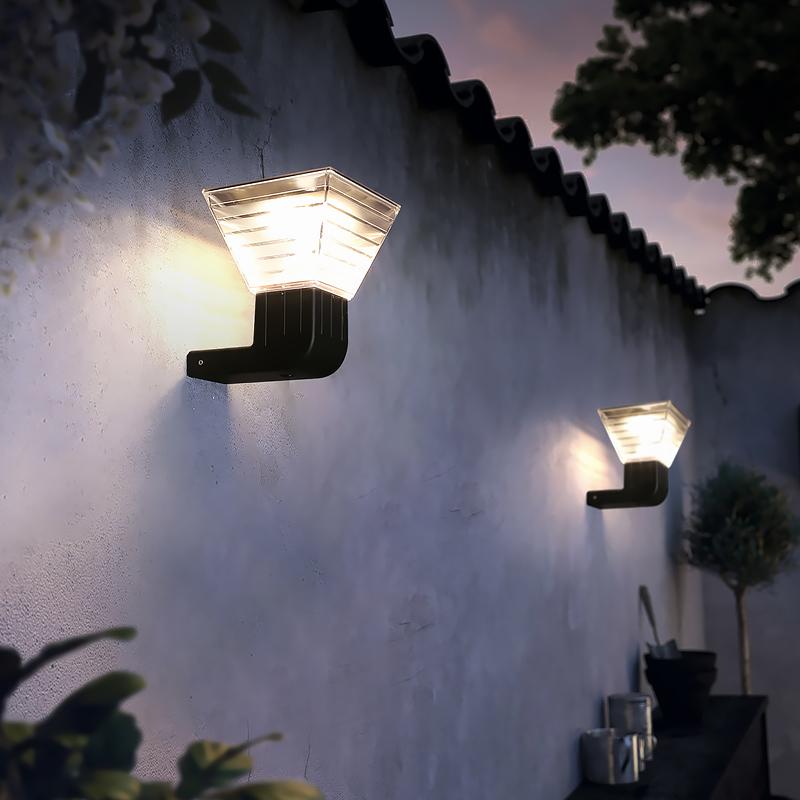 solar wall light with customized
