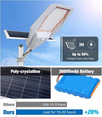 Sistema de energía solar impermeable al aire libre Ip65 integrado todo en un proveedor de farolas LED solares
