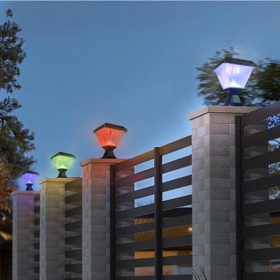 2022 paisaje valla impermeable IP65 poste al aire libre iluminación jardín puerta Led Pilar luz
