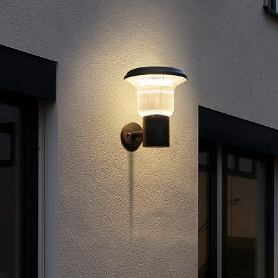 Fábrica de China de la lámpara de pared llevada de una sola cabeza de las luces al aire libre de la calidad de encargo barata vendedora caliente

