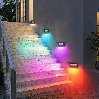 Luz decorativa de la pared del paisaje del jardín solar colorido al por mayor del RGB
